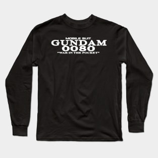 Gundam 0080 Long Sleeve T-Shirt